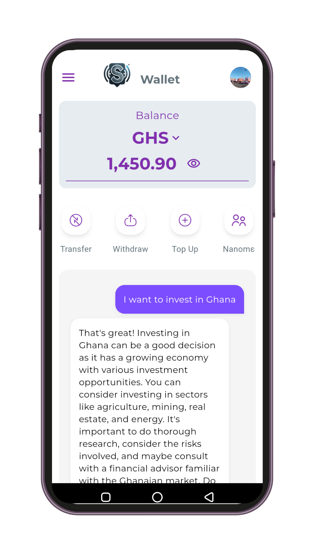 Wallet Dashboard